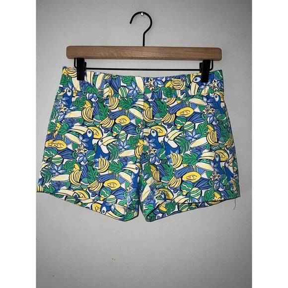 Vineyard vines toucan banana print chino shorts size 0 - Picture 1 of 3